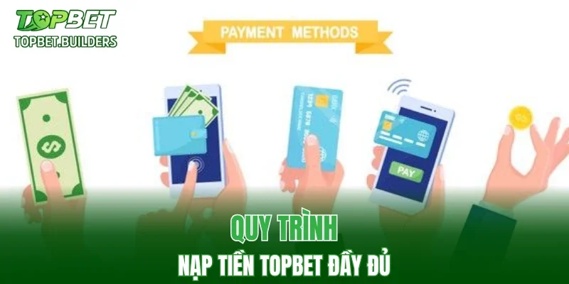 Quy trình nạp tiền TOPBET đầy đủ